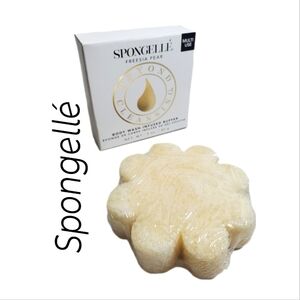 Spongelle Body Wash Sponge Women Men Cleansing Multi-Use Bath Exfoliant